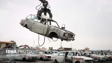 بازدید اصحاب رسانه از مراکز اسقاط خودرو