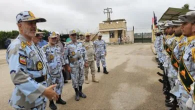 بازدید فرمانده مرزبانی از دریابانی ماهشهر/تاکید بر تحکیم مبانی نظم و انضباط در مرزها بازدید فرمانده مرزبانی از دریابانی ماهشهر/تاکید بر تحکیم مبانی نظم و انضباط در مرزها