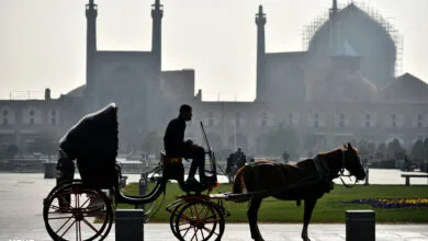 شاخص هوای اصفهان باز هم نارنجی شد
