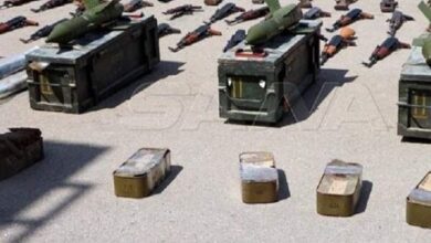 کشف بیش از ۲ هزار عدد مهمات نیمه سنگین سلاح ضد هوایی قاچاق در اندیمشک
