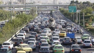 وضعیت ترافیک صبحگاهی معابر و بزرگراه‌های پایتخت