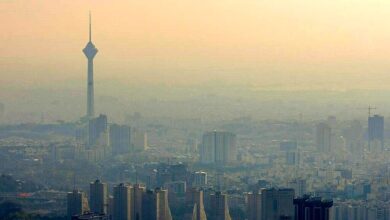 ۲۰ نقطه تهران در وضعیت قرمز آلودگی هوا
