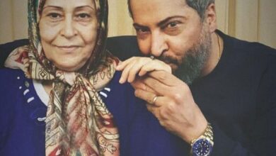 بغض مادر مهرداد میناوند موقع شنیدن صدای پسرش | ویدئو