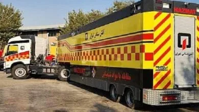 نجات کارگر گرفتار شده در چاه ۸۰ متری