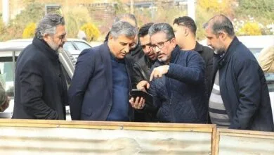 جمع آوری آب‌های سطحی در خیابان مولوی تهران