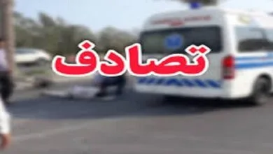 تصادف تانکر حامل سوخت در غرب تهران