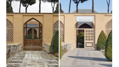 تعویض درب ورودی غربی کاخ چهلستون؛ تصمیمی برای حفاظت یا هویت‌زدایی؟