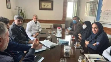 بازدید بازرس کل بهداشت و درمان سازمان بازرسی از بیمارستان مسیح دانشوری