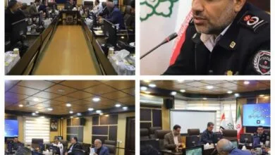 تشکیل جلسه کارگروه آتش نشانی و خدمات ایمنی اتحادیه سازمان‌های خدمات شهری و شهرداری های کشور