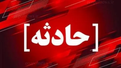 واژگونی سرویس دانش‌آموزان در جاده برفی | اعزام ۱۱ مصدوم به بیمارستان + عکس