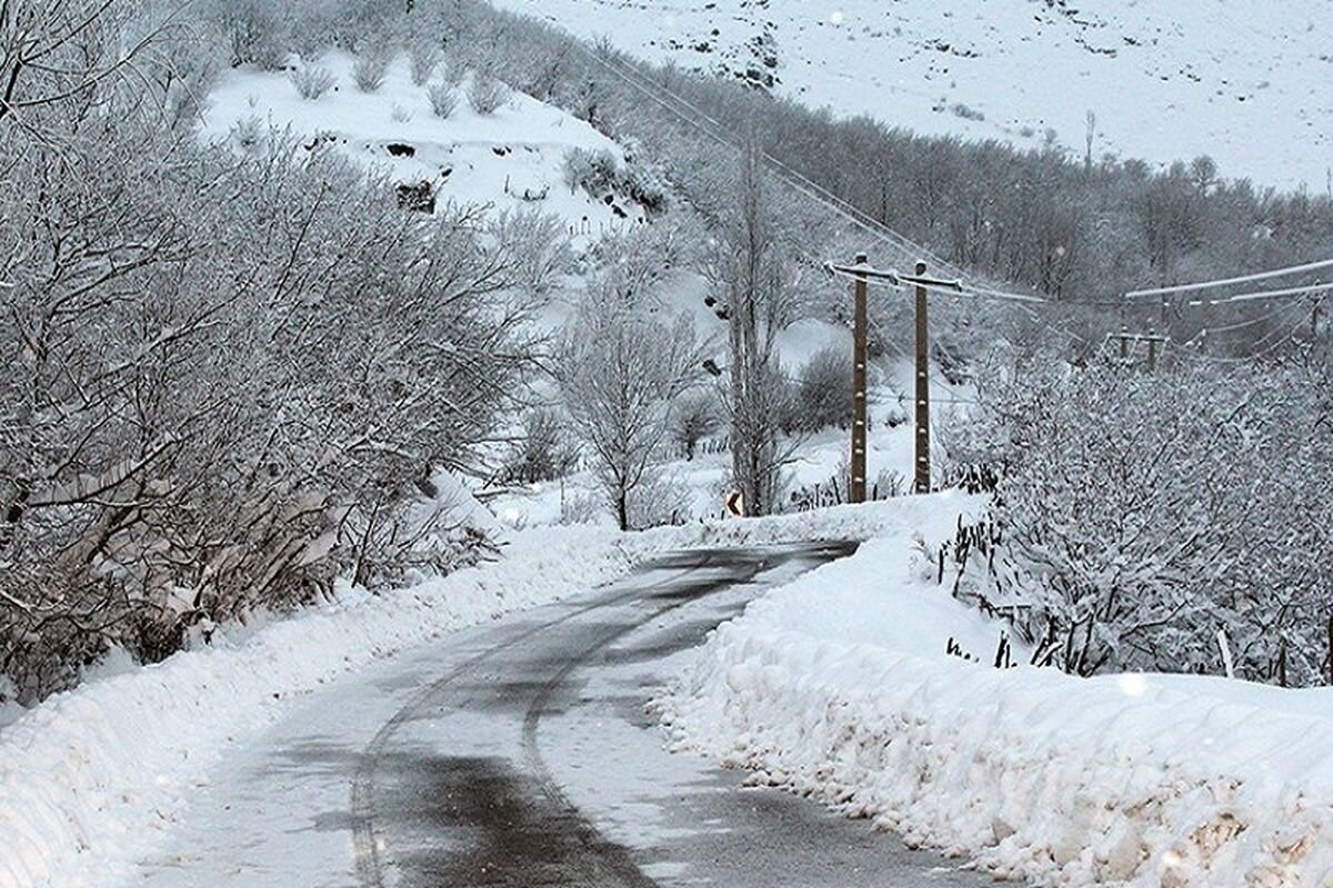 تماشای مناظر زمستانی در روستاهای اطراف پایتخت