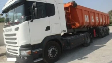 کودک ۹ ساله پشت فرمان تریلی!