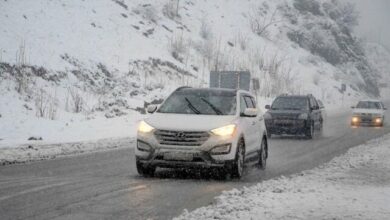 بارش برف و باران در جاده ها/ از سفرهای غیرضرور طی ۴۸ ساعت آینده خودداری