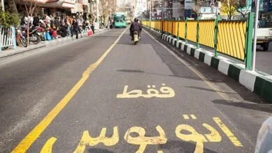 مرگ موتورسوار در خط ویژه زیرگذر میدان امام حسین