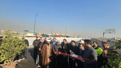 افتتاح کندروی جنوبی آزادگان/ رفع اختلال ترافیکی در بزرگراه
