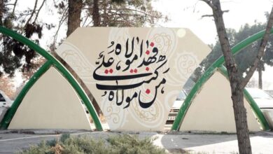 بازپیرایی ۱۱۰ جداره بوستان ولایت به مناسبت ولادت امام علی