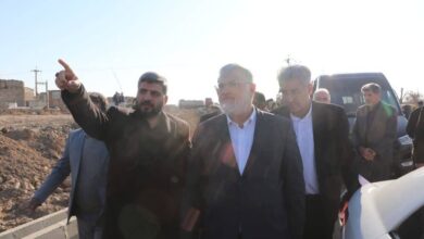 بازدید استاندار تهران از کمربندی جنوبی ورامین