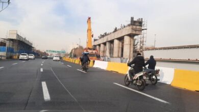 بزرگراه شهید سلیمانی امشب مسدود می‌شود