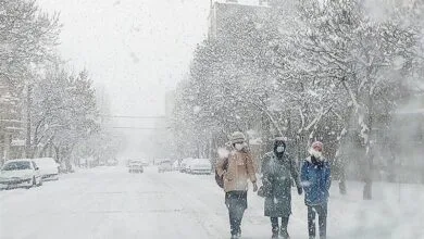 بوران برف و باران شدید در کمین ۱۰ استان | هوای ۳ استان ساحلی طوفانی می‌شود
