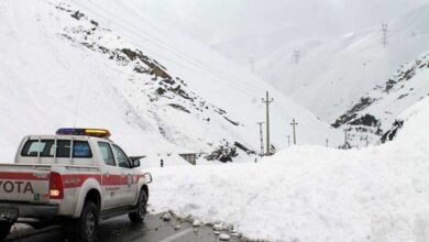 هشدار پلیس به رانندگان؛ بارش برف و باران در ۱۸ محور مواصلاتی