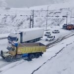 تصاویر یخبندان وحشتناک در این نقطه از کشور + فیلم