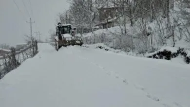 در این شهر ایران یک متر برف بارید