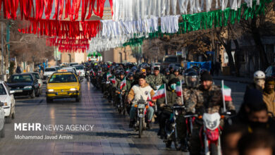 نمایش تصاویری از جشن‌های پیروزی انقلاب اسلامی در پایتخت