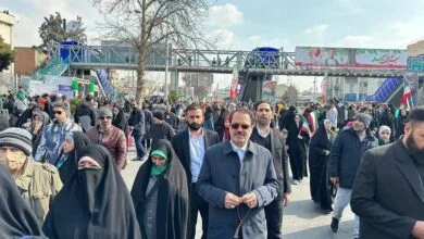 رئیس سازمان بازرسی کل کشور: حضور پرشور مردم در راهپیمایی ۲۲ بهمن صحنه دیگری از درخشش ملت را رقم زد رئیس سازمان بازرسی کل کشور: حضور پرشور مردم در راهپیمایی ۲۲ بهمن صحنه دیگری از درخشش ملت را رقم زد