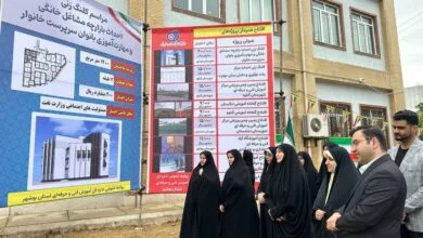 کلنگ‌زنی احداث بازارچه مشاغل خانگی بانوان سرپرست خانوار