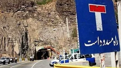 ۸ جاده در کشور مسدود است ۸ جاده در کشور مسدود است