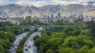 هوای تهران همچنان پاک است؛ میانگین شاخص کیفیت هوا زیر ۵۰