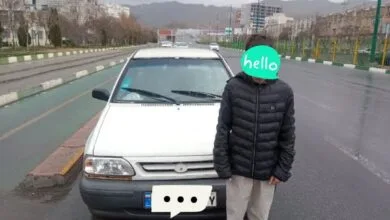 پلیس ماشین راننده ۱۰ ساله اراکی را توقیف کرد پلیس ماشین راننده ۱۰ ساله اراکی را توقیف کرد