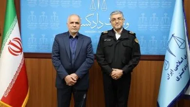 همکاری پلیس راهور و وزارت دادگستری برای پویش ملی «نه به تصادف» همکاری پلیس راهور و وزارت دادگستری برای پویش ملی «نه به تصادف»