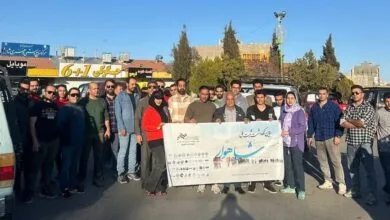 پیمایش خودرویی در حمایت از شاهوار شاهرود