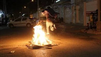 بیش از ۷ هزار تماس و ۳۴۲ اعزام آتش نشان در شب چهارشنبه سوری