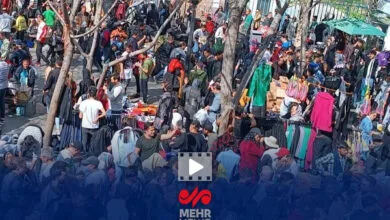 حال و هوای بازار تهران در آستانه عید نوروز
