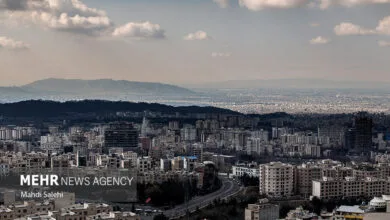 کیفیت هوای تهران قابل قبول و در مرز پاکی است کیفیت هوای تهران قابل قبول و در مرز پاکی است