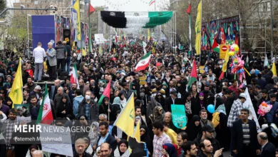 راهپیمایی روز قدس در تهران _ ۲