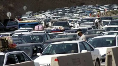 ترافیک سنگین در محورهای منتهی به شمال کشور
