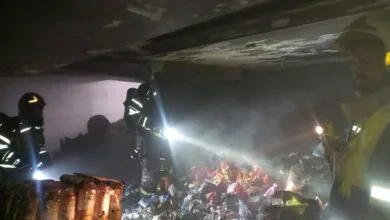 آتشسوزی ساختمان پنجطبقه در تهران/ ۲۰ نفر از ساکنان نجات یافتند آتشسوزی ساختمان پنجطبقه در تهران/ ۲۰ نفر از ساکنان نجات یافتند