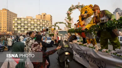 کارناوال شادی نوروز در تهران