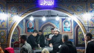 برپایی افطارخانه و ایجاد فانوس اذان گو در بلوار کشاورز