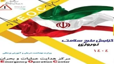 گزارش عملکرد طرح سلامت نوروزی ۱۴۰۴؛ از اورژانس تا نظارتهای بهداشتی گزارش عملکرد طرح سلامت نوروزی ۱۴۰۴؛ از اورژانس تا نظارتهای بهداشتی