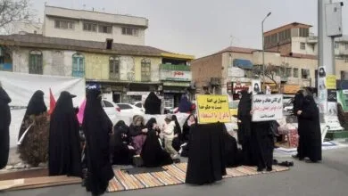برخورد قاطع پلیس با تحصن غیرقانونی مقابل مجلس / پایان ۴۰ روز تجمع بدون مجوز