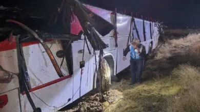 عزل مسئول وقت پاسگاه پلیس راه چترود کرمان / بررسی دقیق علل حادثه واژگونی اتوبوس