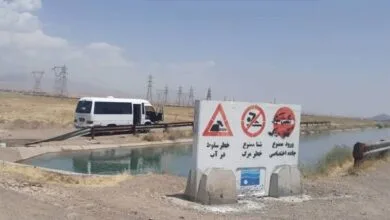 سقوط در کانال آب جان یک گرمساری را گرفت سقوط در کانال آب جان یک گرمساری را گرفت