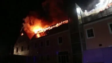 آتش سوزی خانه سالمندان در آلمان ۵۰ مصدوم برجای گذاشت