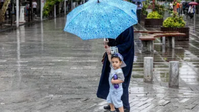 رگبار باران در مناطق مختلف کشور |‌ بارندگی در این استانها شدید خواهد بود