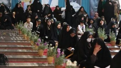 برگزاری محفل بزرگ قرآنی بانوان ایرانی و لبنانی در مزار شهدای مقاومت برگزاری محفل بزرگ قرآنی بانوان ایرانی و لبنانی در مزار شهدای مقاومت
