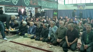 میامی در سوگ نخستین شهید ۱۴۰۴ فراجا؛ مراسم هفتم شهید تیمورپور